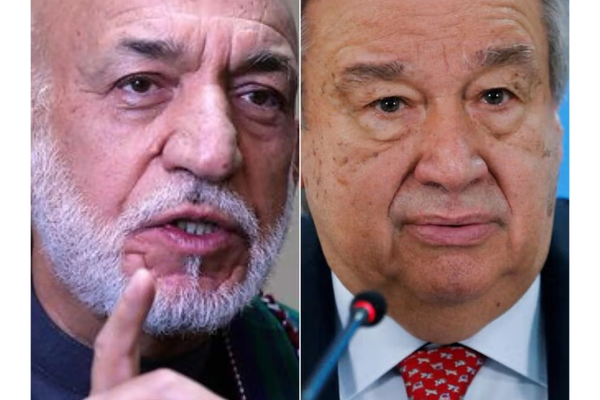 الرئيس الأفغاني السابق يطالب الأمم المتحدة بإدانة الهجمات الباكستانية على أفغانستان