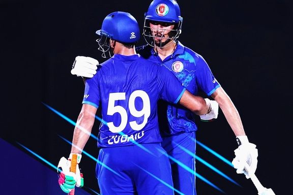 تیم کریکت الف افغانستان با تفاوت یازده دوش تیم سریلانکا را شکست داد