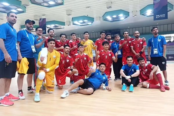 تیم ملی فوتسال افغانستان در برابر مراکش شکست خورد