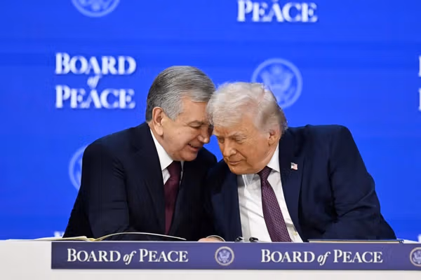 اوزبیکستان میگوید بهدلایل امنیتی مرتبط با افغانستان به هیئت صلح ترامپ پیوسته است