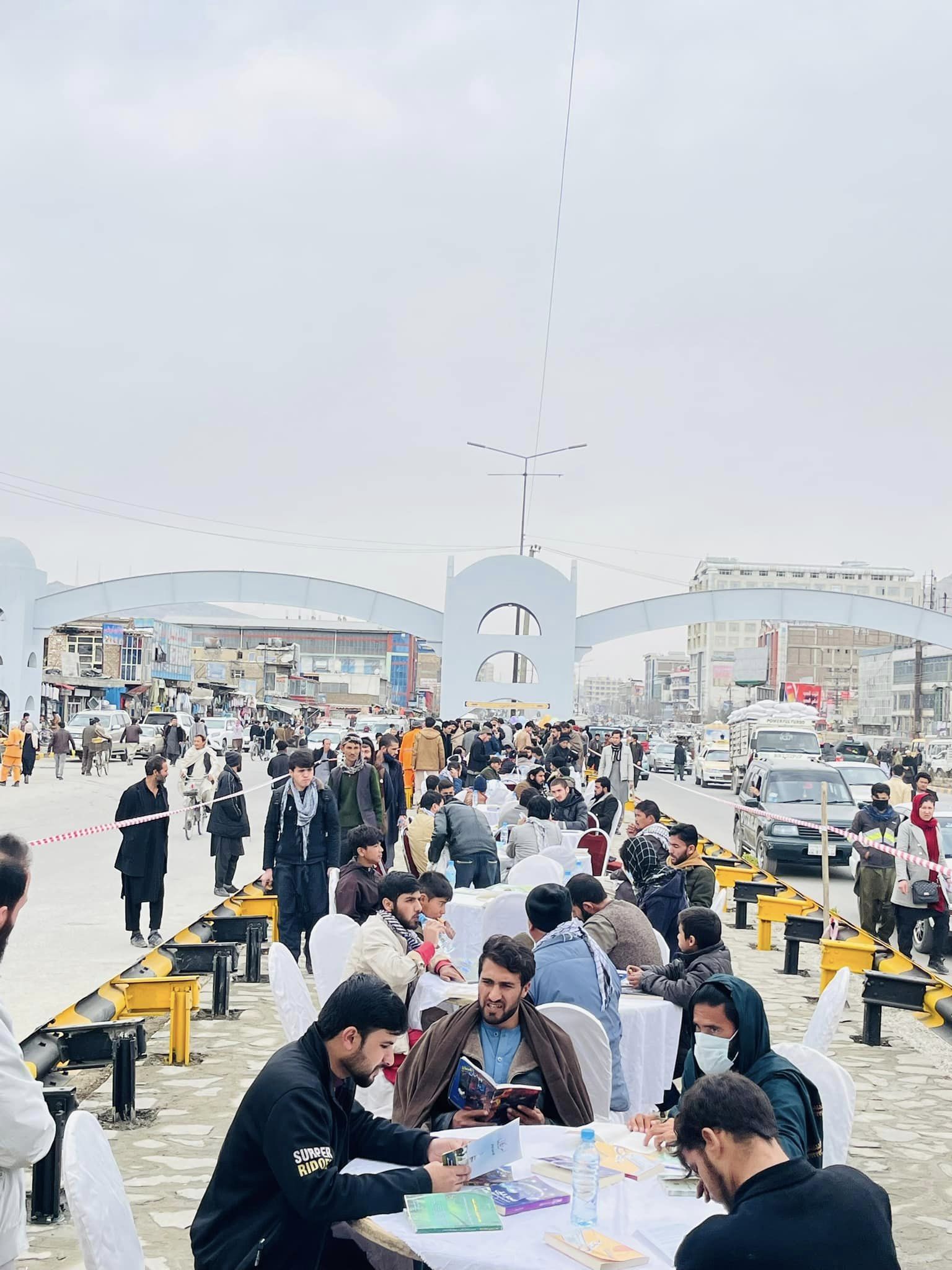 شهرداری کابل در پل‌سوخته نمایشگاه سه روزه کتاب برگزار کرد