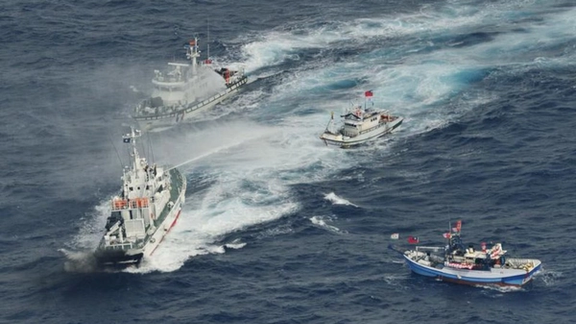 جاپان د ختيز چین په سمندرګي کې د چین پر تاسیساتو اعتراض کړی