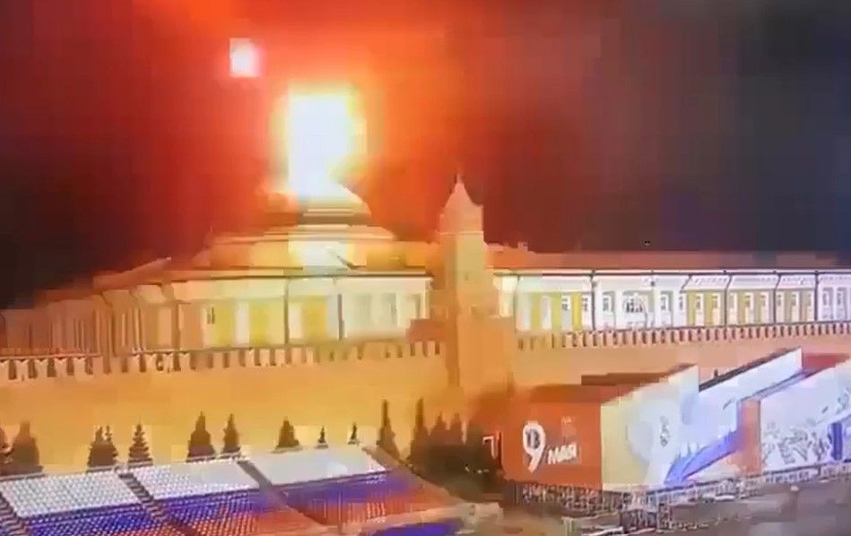 حمله پهپادی به کرملین؛ روسیه اوکراین را به تلاش برای ترور پوتین متهم کرد