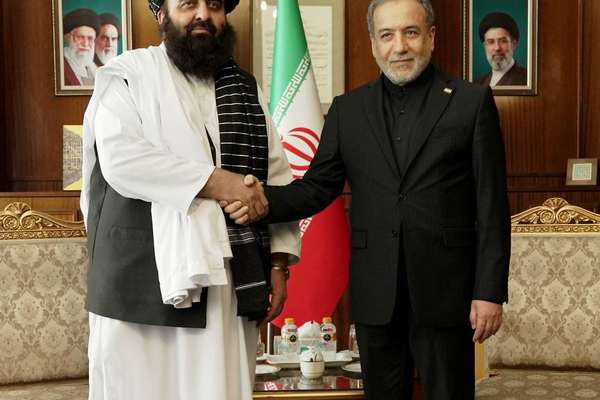 Taliban Foreign Minister Meets Iranian Counterpart In Tehran