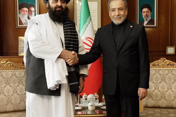 Taliban Foreign Minister Meets Iranian Counterpart In Tehran
