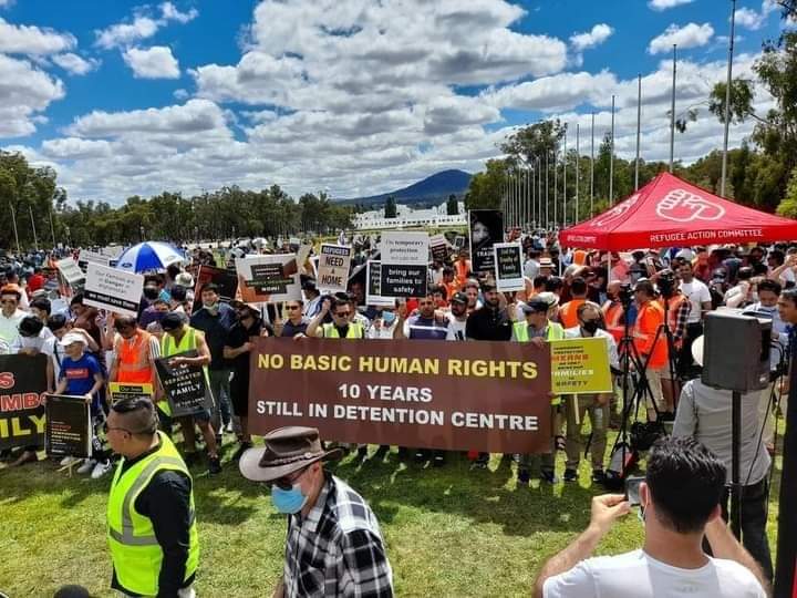 بلاتکلیفی پناهجویان؛ شهروندان افغانستان ساکن استرالیا اعتراض کردند