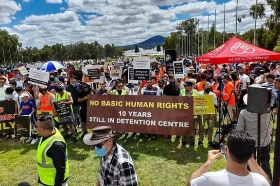 بلاتکلیفی پناهجویان؛ شهروندان افغانستان ساکن استرالیا اعتراض کردند