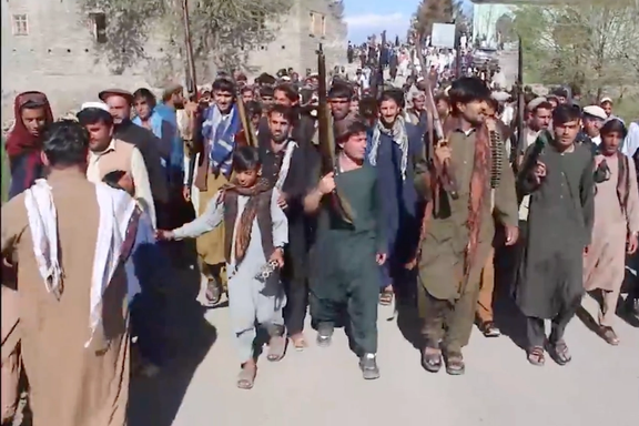 طالبان در خوست راهپیمایی مسلحانه علیه پاکستان راهاندازی کردند