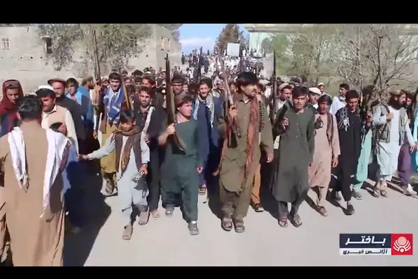 Taliban Organise Armed Rally Against Pakistan In Khost