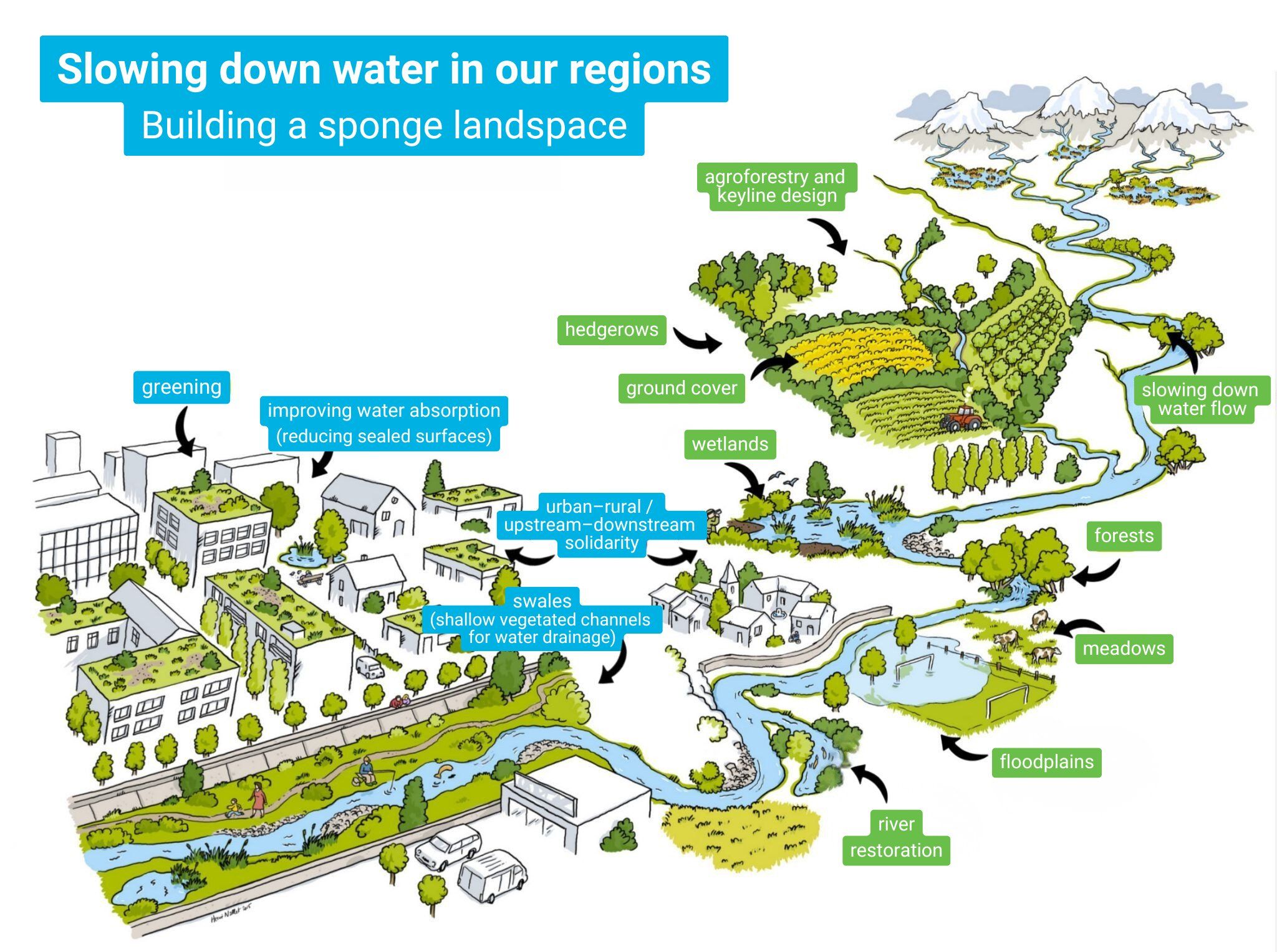ملګرو ملتونو د افغانستان د اوبو مدیریت لپاره د «سفنجي سیمو» پر جوړولو ټینګار کړی