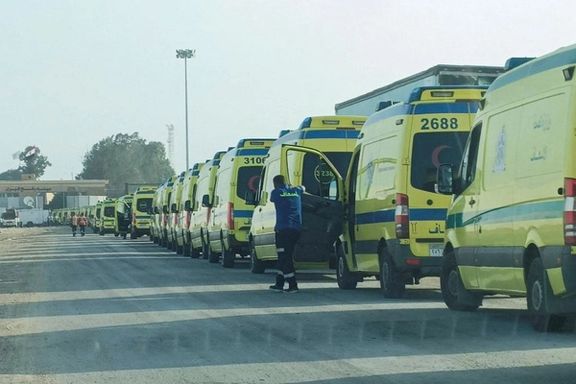 اولین گروه از زخمیهای جنگ غزه از طریق گذرگاه رفح وارد مصر شدند