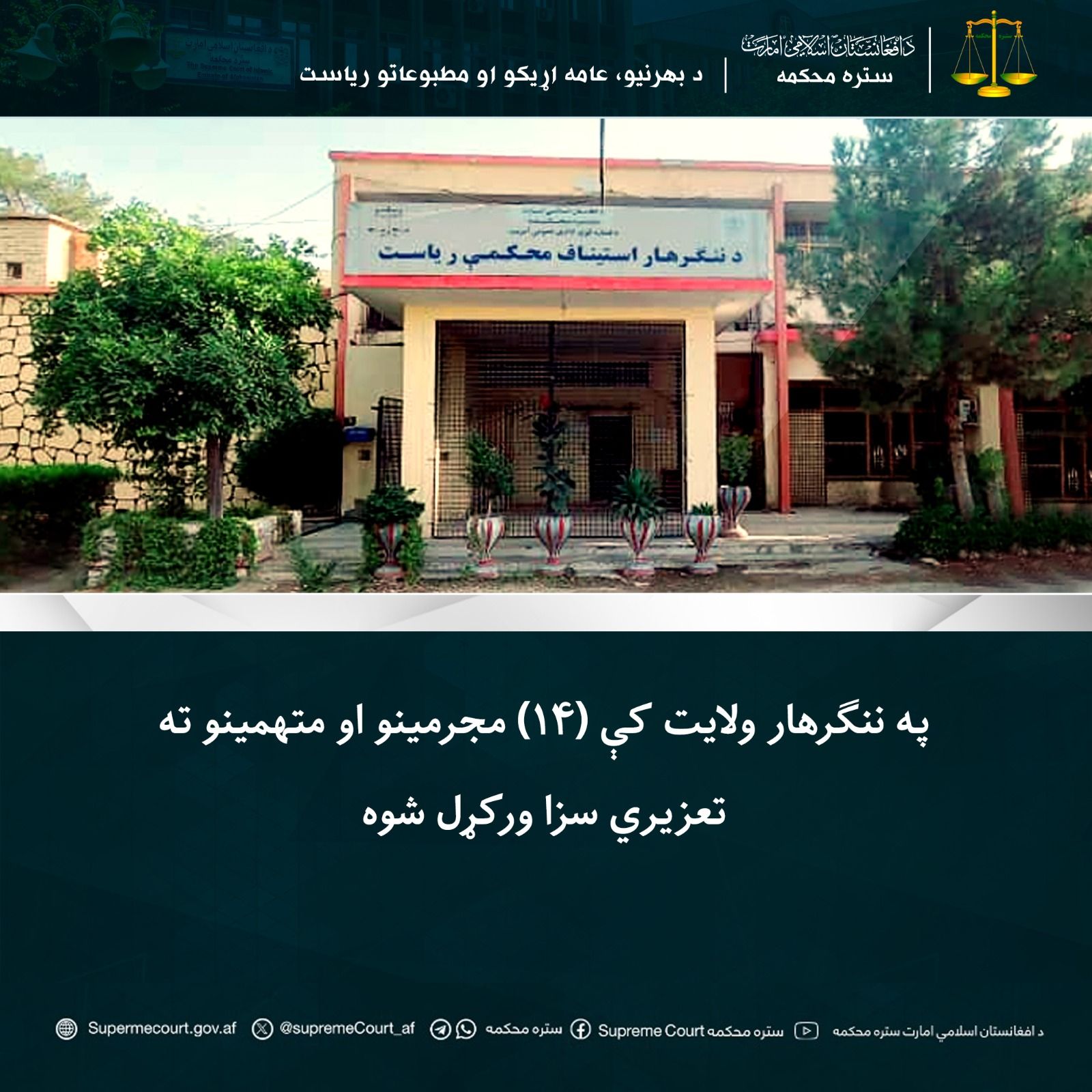 طالبانو په ننګرهار کې د یوې ښځې په ګډون ۱۴ کسان په دُرو وهلي دي