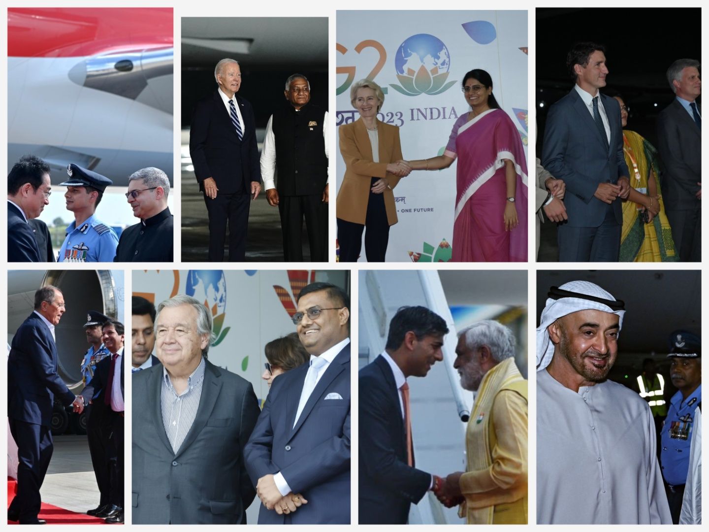 آلبوم عکس؛ پذیرایی دهلی نو از سران گروه ۲۰