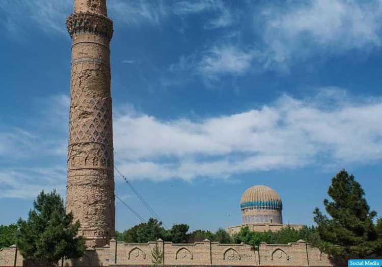 بنیاد آقاخان و دانشگاه فلورانس ایتالیا "منار پنجم مصلی هرات را بازسازی می‌کنند"
