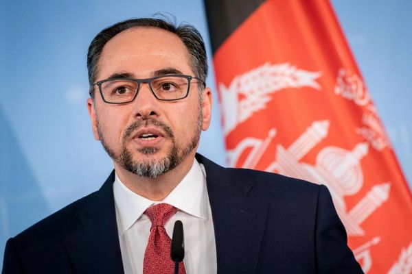 Former Afghan Foreign Minister Salahuddin Rabbani Visits Iran For Talks