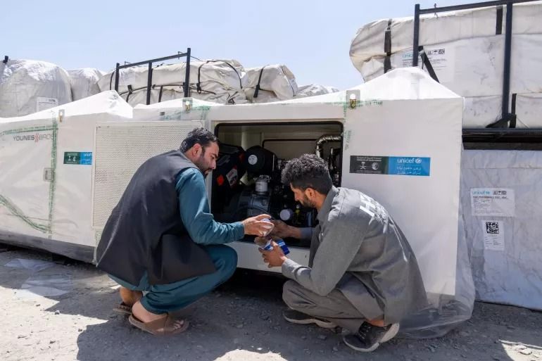 یونیسف: بنیاد ملک سلمان برق دایمی مراکز صحی ۱۲ ولایت را تامین کرده است