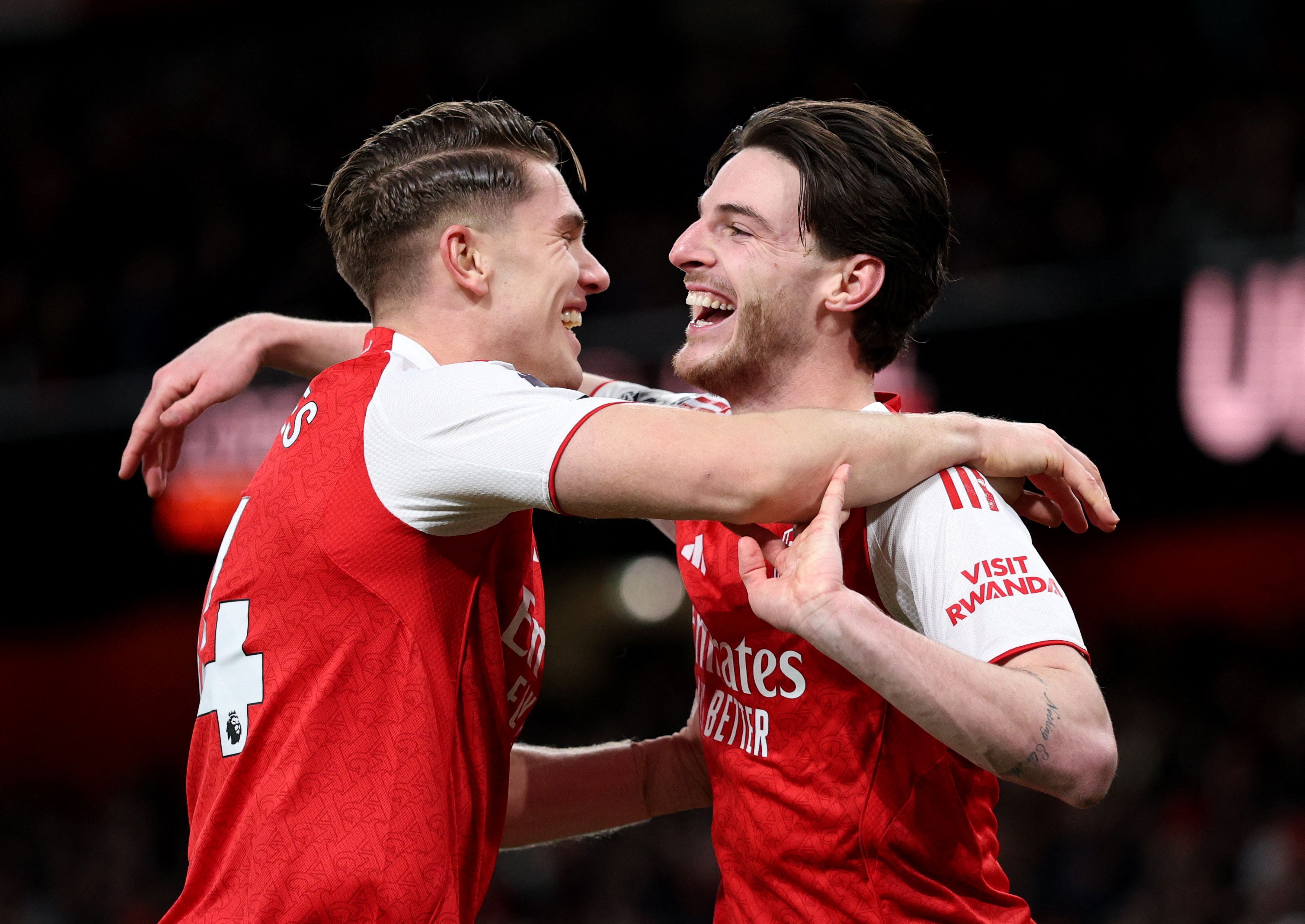 آرسنال ۲-۱ برایتون؛ توپچی‌ها صدر جدول رده‌بندی را به حریفان واگذار نمی‌کنند