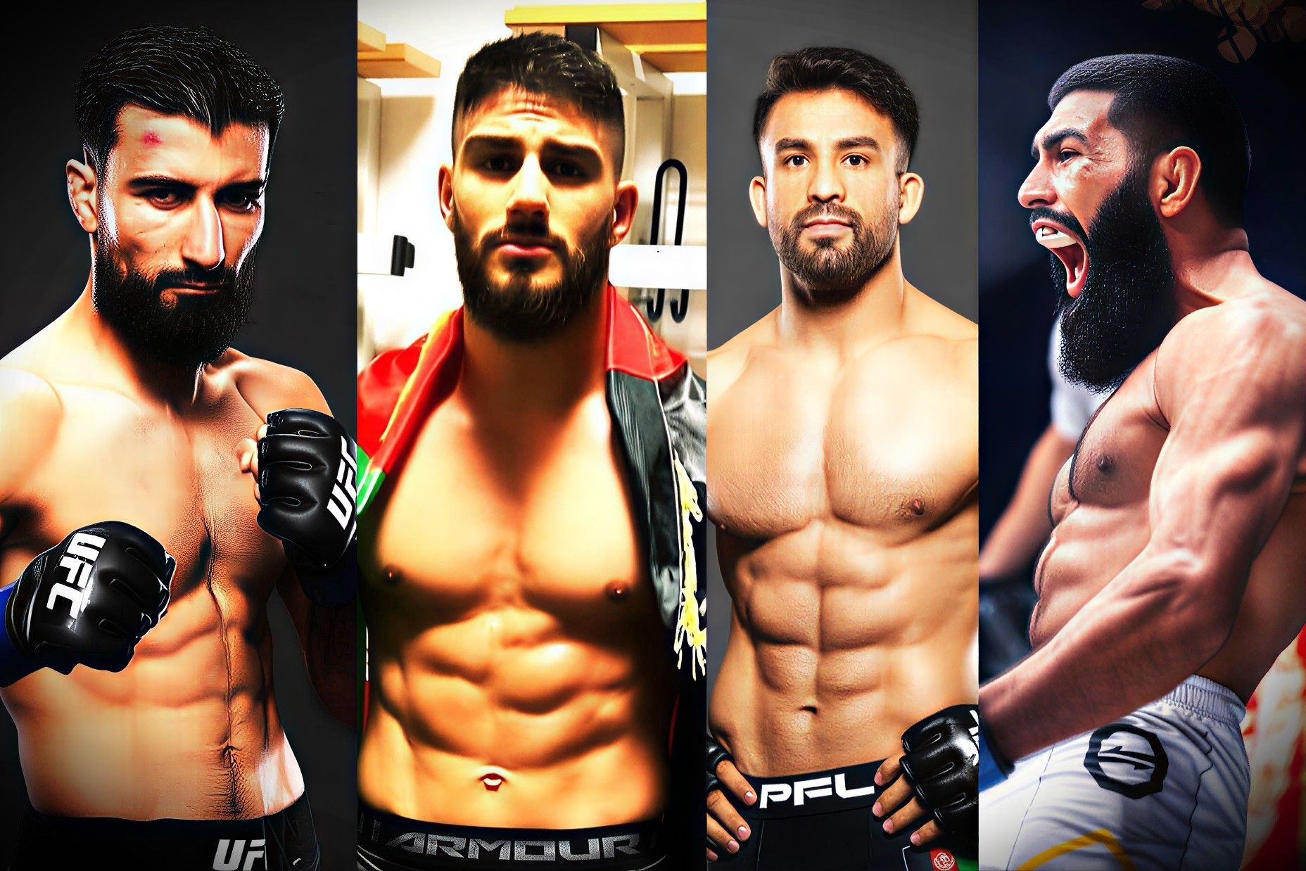 چهار نبرد سرنوشت‌ساز؛ رقابت ورزشکاران هنرهای رزمی ترکیبی افغانستان در UFC و اوکتاگون 
