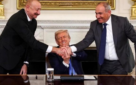 ټرمپ: اذربایجان او ارمنستان د سولې تړون لاسلیک کړ او د جګړې پر ځای به سوداګري لومړیتوب وي