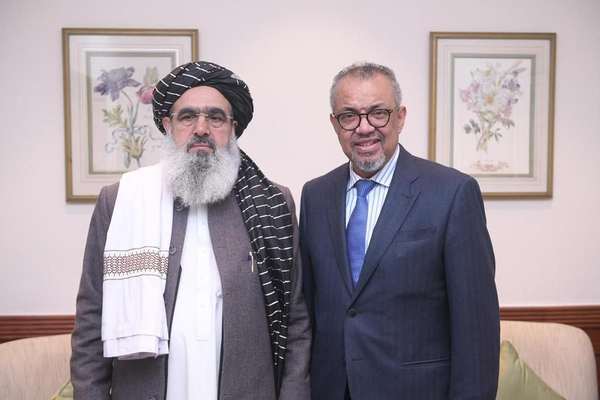 طالب وزیر د روغتيا نړيوال سازمان له مشر څخه د روغتیا په برخو کې د همکارۍ غوښتنه کړې
