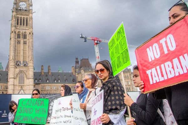 افغانهای ساکن کانادا خواهان مقابله جهان با آپارتاید جنسیتی در افغانستان شدند