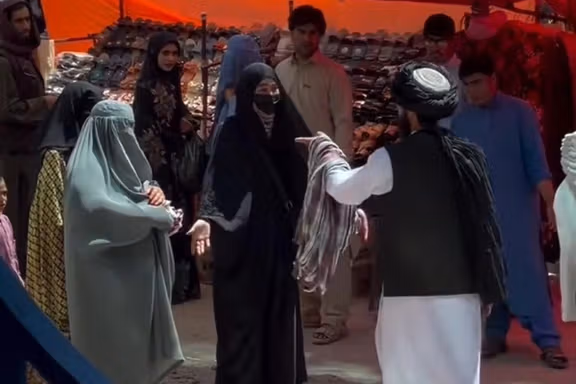 Taliban Morality Police Resume Violent Enforcement Of Women’s Dress Code In Herat