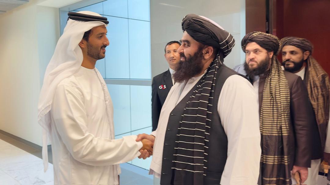 امیرخان متقي د متحده عربي اماراتو د اقتصاد وزير سره د سوداګرۍ پر زياتوالي‌ غږېدلی