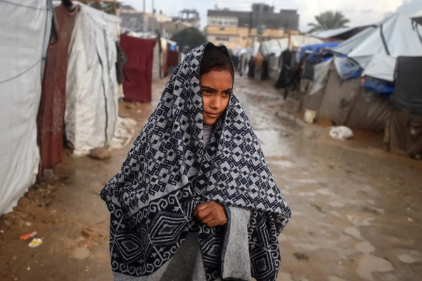 د سېلابونو اټکل؛ شاوخوا ۹۰۰زره بېځایه شوي فلسطینیان له ګواښ سره مخ دي