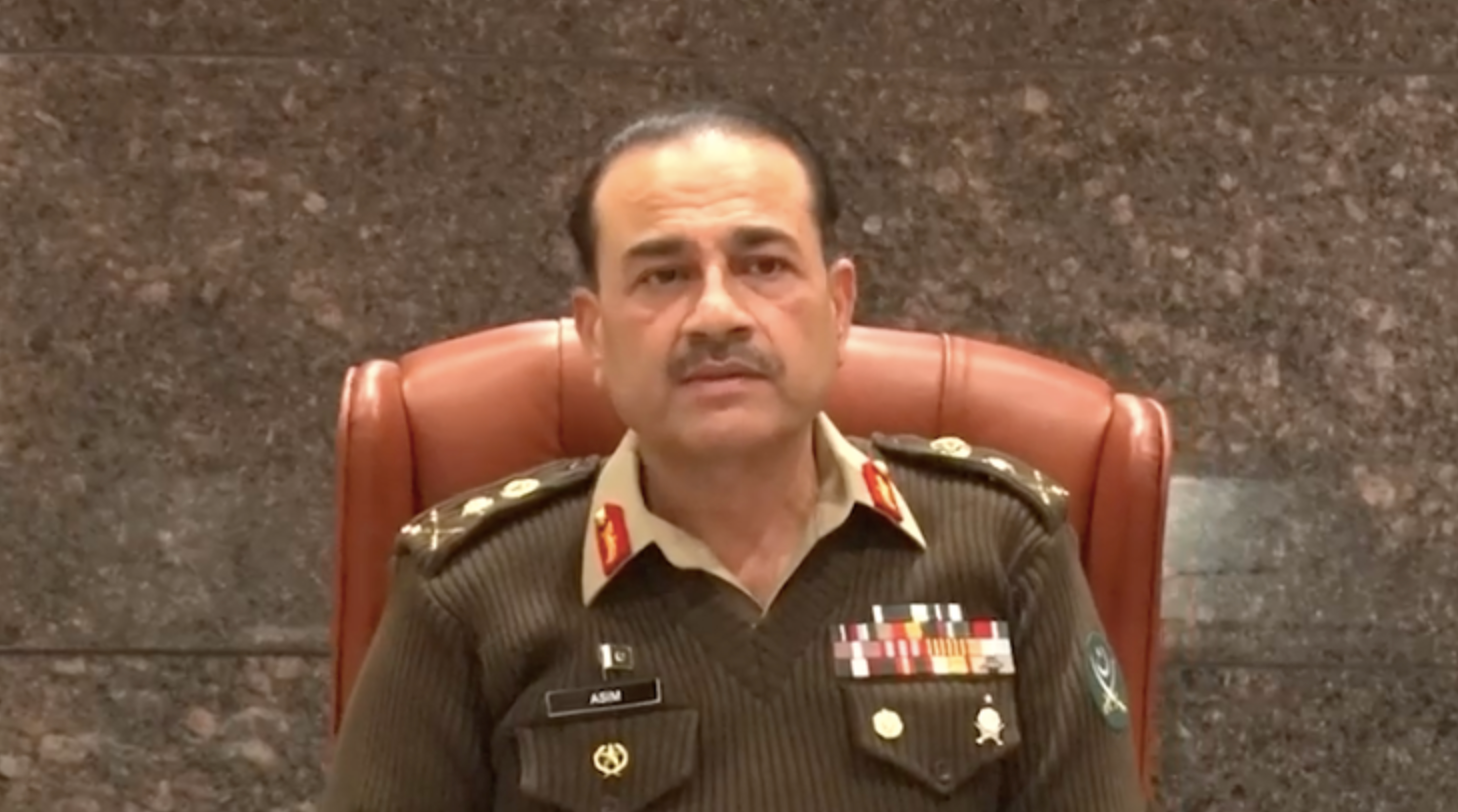 د پاکستان د پوځ مشر: ملت د هغو عناصرو په وړاندې متحد دی چې د سولې خنډ ګرځي