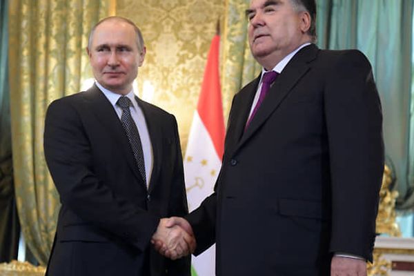 روسای جمهور روسیه و تاجیکستان درباره افغانستان گفتوگو کردند