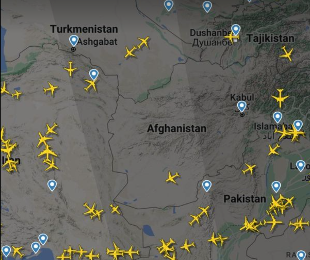 Taliban Claim Increase in Overflights in Afghanistan