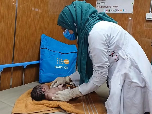 سازمان ملل: در سه ماه ۶۶ زن افغان در مراکز صحی مرزی زایمان کردهاند