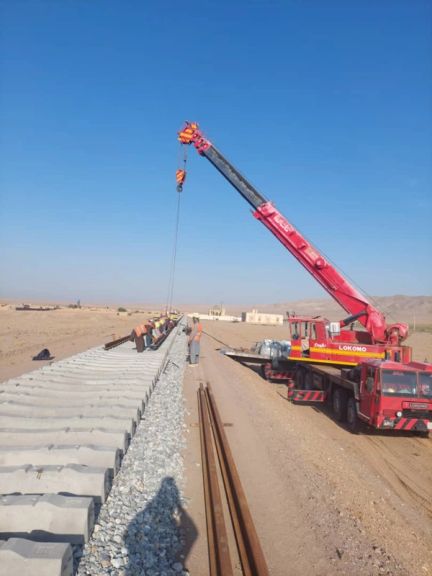 د خواف ـ هرات رېل پټلۍ د لومړي فاز چارې ۸۷ سلنه بشپړې شوې