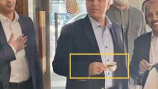 جنرال فیض در شب شعری در «کافه اسپرسو» کابل