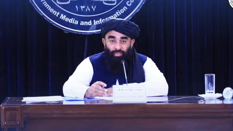 ذبيح الله مجاهد: لم تصل "روبية واحدة" من المساعدات الدولية إلى طالبان