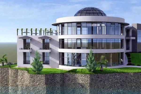 طالبان د میدان وردګ په چک ولسوالۍ کې عصري هوټل جوړوي