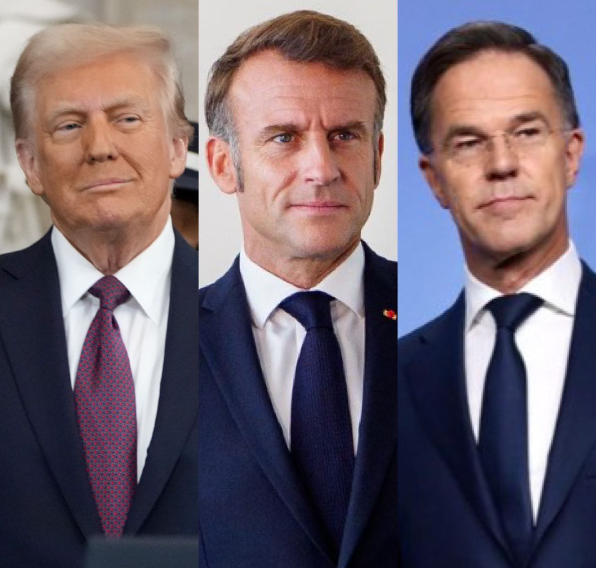 ترامپ پیام‌های خصوصی دبیرکل ناتو و رئیس‌جمهور فرانسه را منتشر کرد