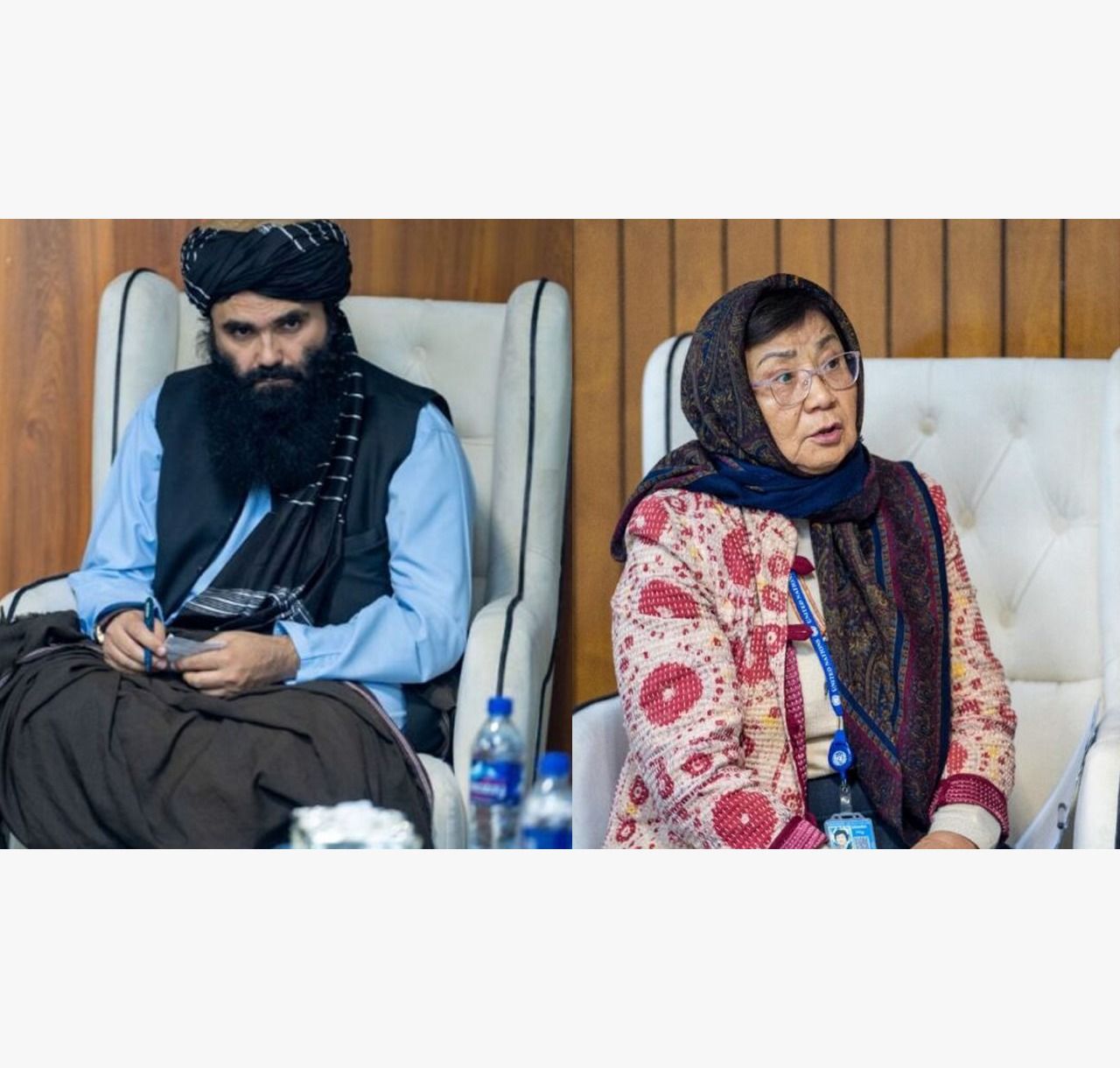 نماینده ویژه دبیرکل سازمان ملل در کابل با سرپرست وزارت داخله طالبان دیدار کرد