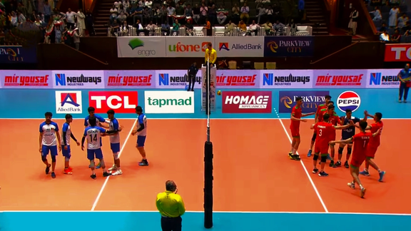 مسابقات زون مرکز آسیا؛ تیم ملی والیبال افغانستان سه بر صفر مقابل ایران شکست خورد