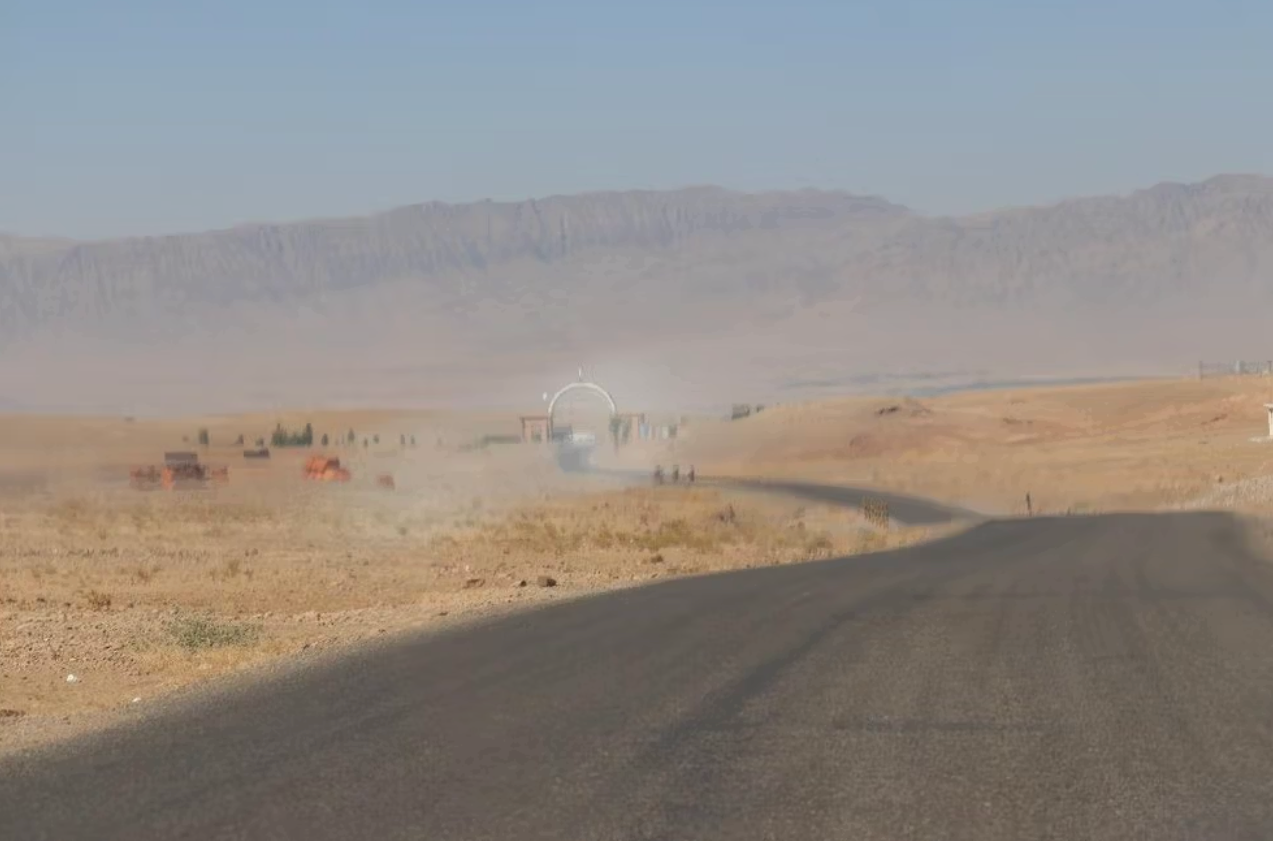 A section of the camp for displaced people from the tribal areas in Shah Wali Kot, Kandahar