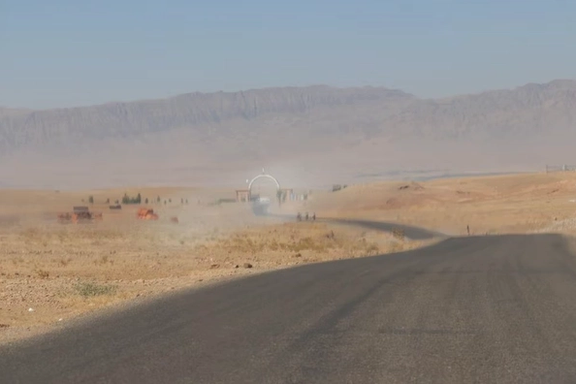 A section of the camp for displaced people from the tribal areas in Shah Wali Kot, Kandahar