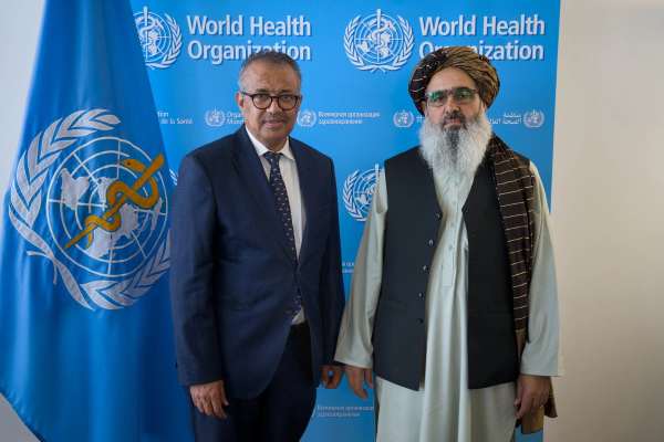 WHO Director-General Criticised for Meeting with Taliban Health Minister