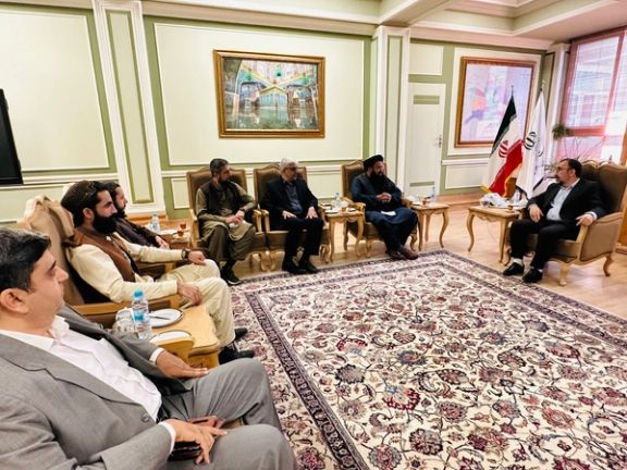 مقامات طالبان و جمهوری اسلامی درباره توسعه همکاریهای ریلی گفتوگو کردند