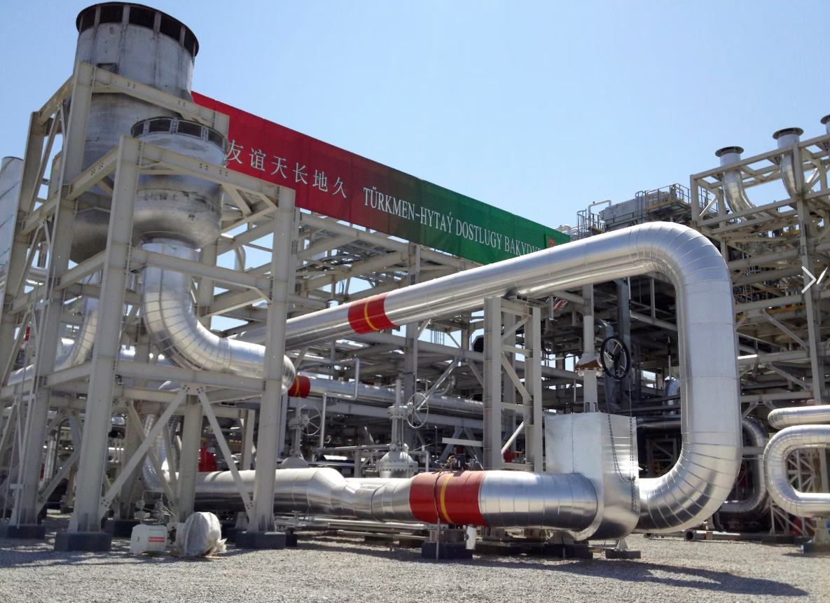 چین او ترکمنستان د ګالکینیش د ګازو  سترې زېرمې د څلورم پړاو تړون لاسلیک کړی