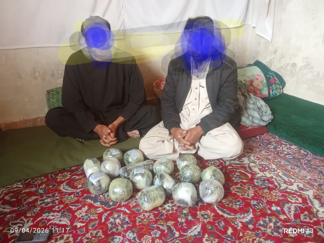 طالبان: په هرات کې د نشه‌يي توکو دوه قاچاق کوونکي نیول شوي