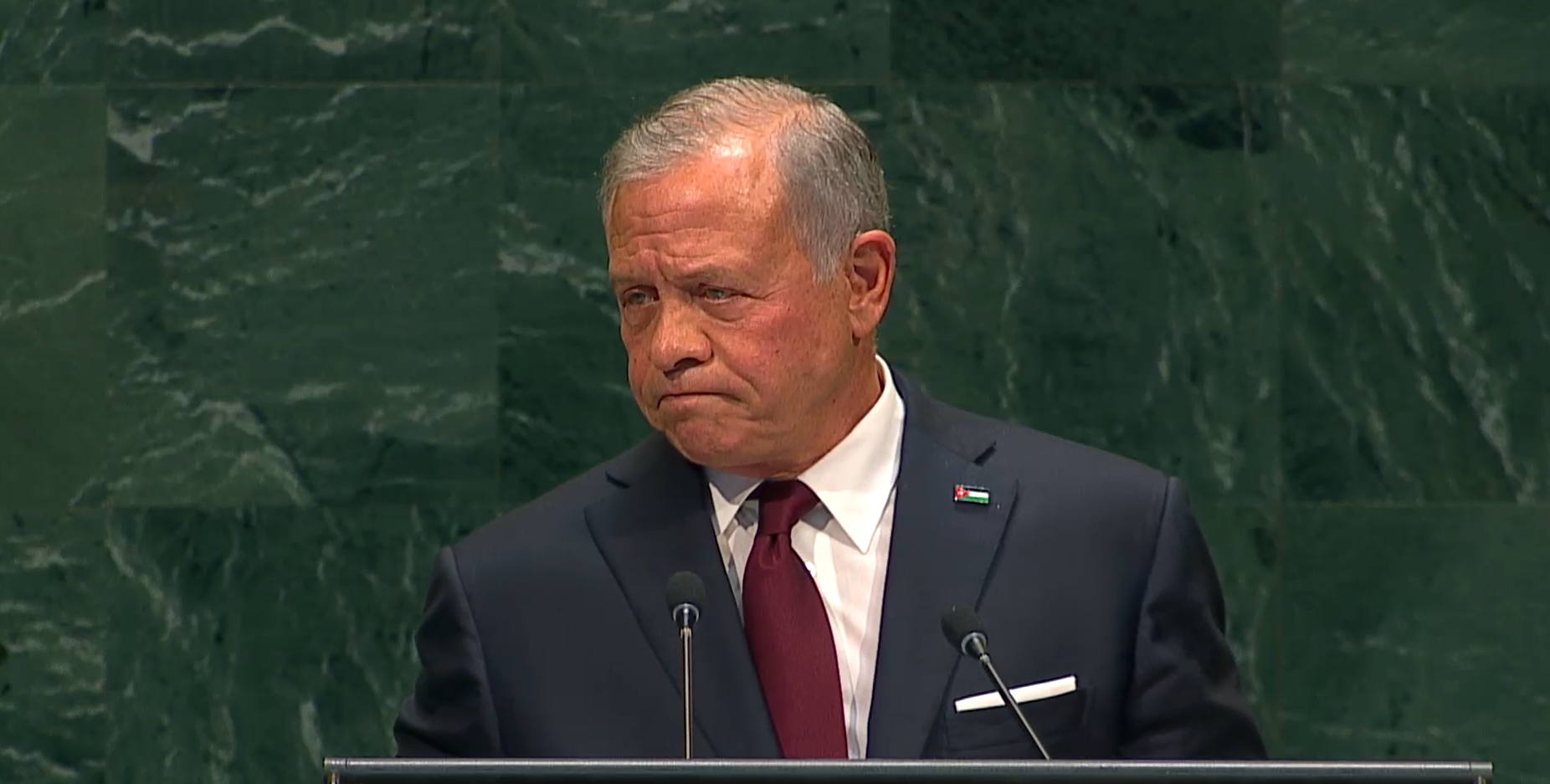 د اردن پاچا: اسراییل په غزه کې د فلسطینیانو د ژوند د محوه کولو هڅه کوي