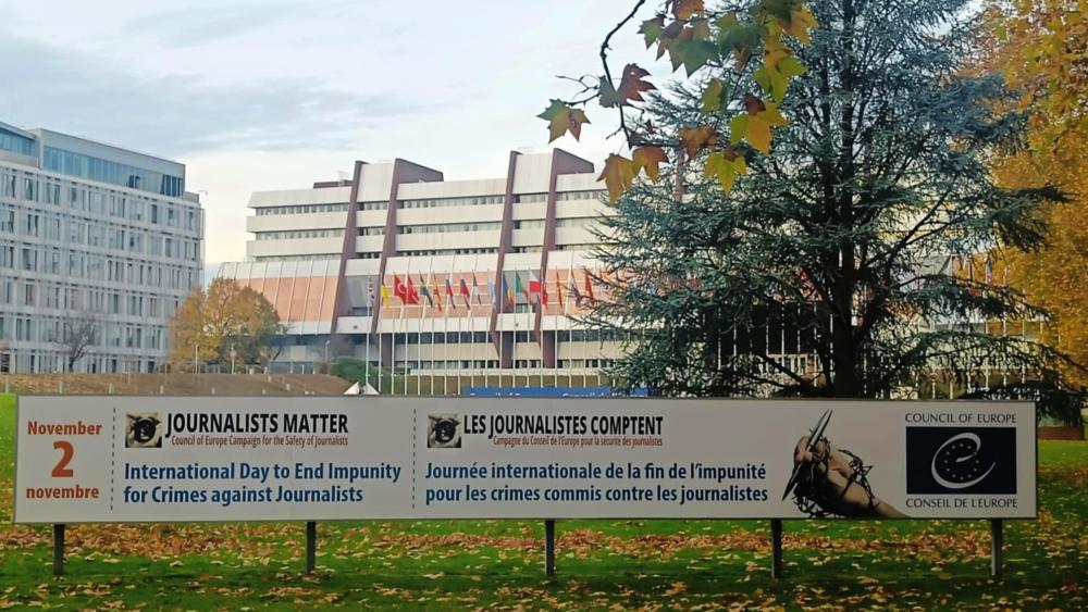 د اروپايي شورا اعلامیه: پر خبریال برید د بیان پر ازادۍ برید دی