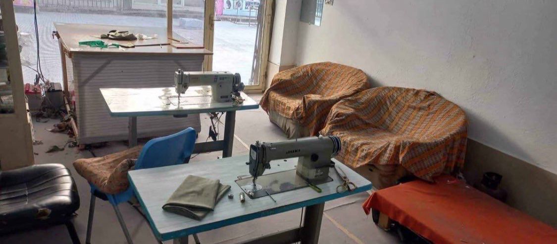 طالبانو نارینه خیاطانو ته امر کړی چې نور د ښځو جامې ونه ګنډي