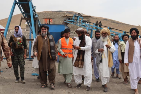 لوګر کې د کرومایټ ډبرو د پروسس فابریکه پرانیستل شوه
