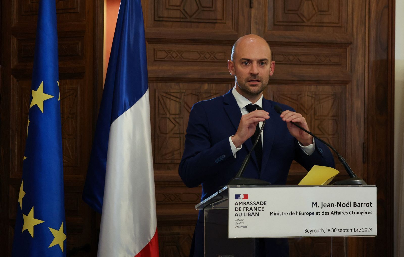 وزیر خارجه فرانسه می‌گوید بدون توافق، حمله نظامی به ایران تقریبا اجتناب‌ناپذیر است